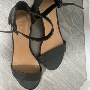 Le Chateau block heel sandals